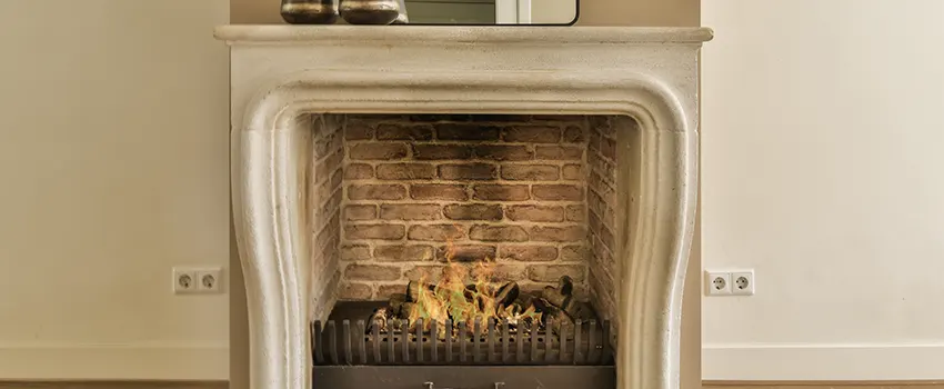 Vintage-style Fireplace Redesign in Scottsdale, Arizona