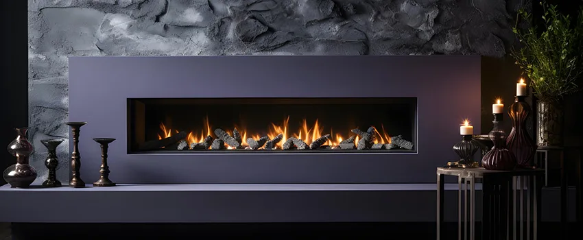 Ember Bed for Ventless Gas Fireplace in Scottsdale, AZ